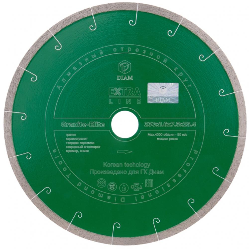 Диск алмазный Diam Granite-Elite 000201 (зеленый)
