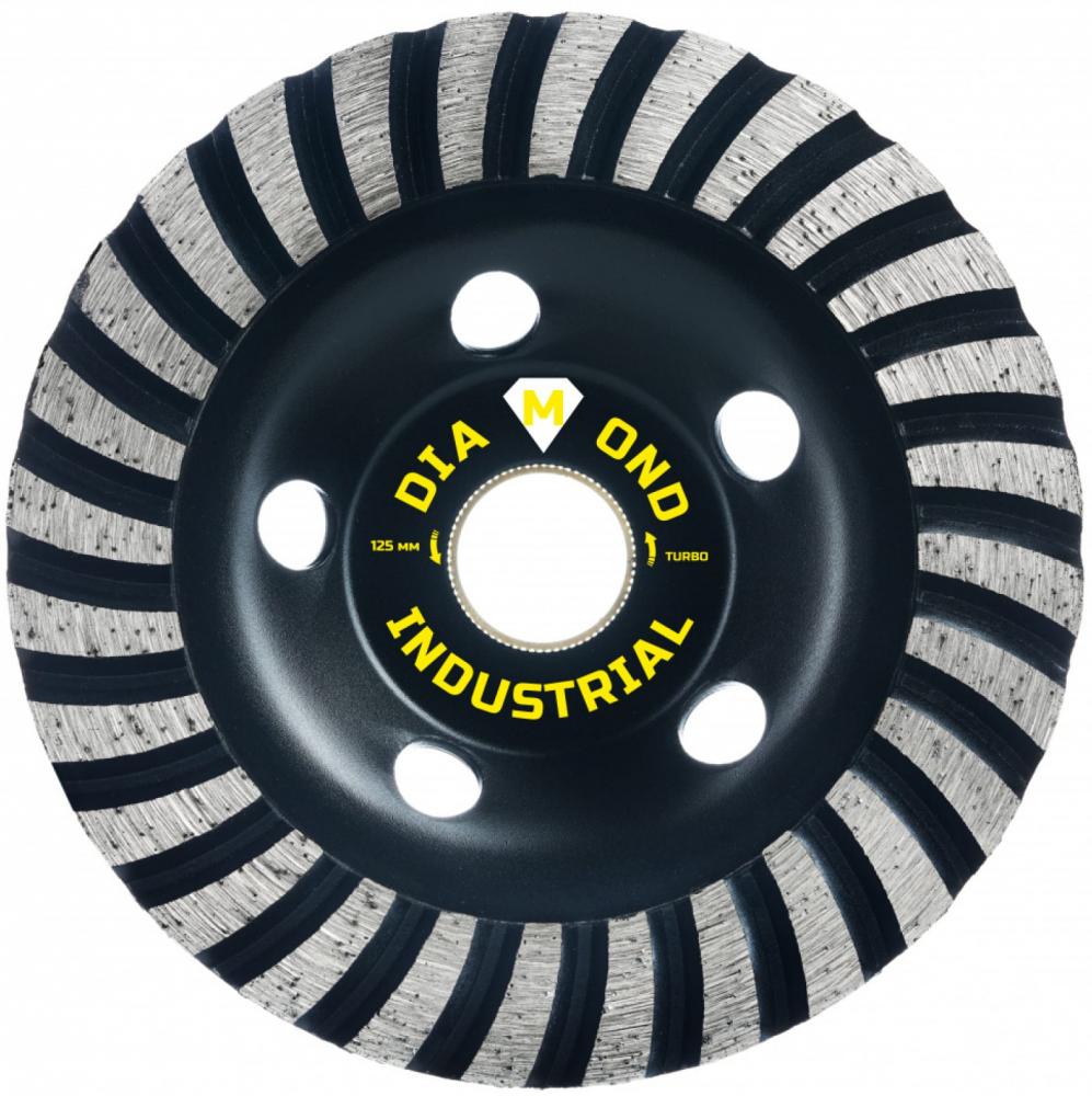 Diamond Industrial турбо 125 мм (черный)