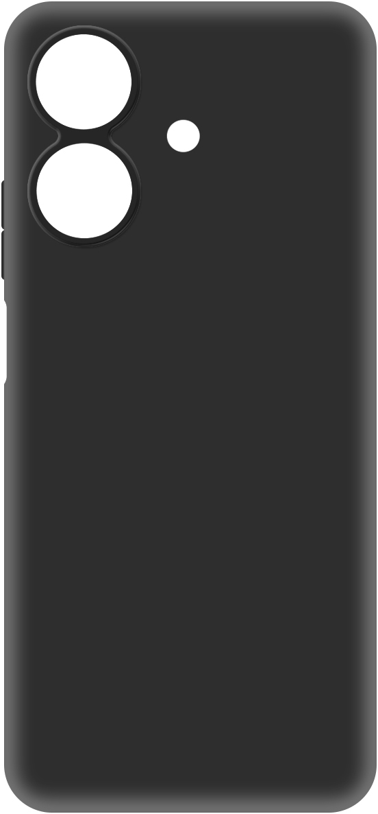 KRUTOFF Soft Case для realme C61 (черный)