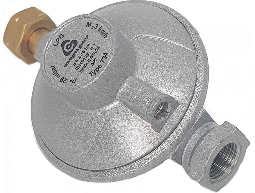 Редуктор газовый Cavagna Group typ 734, 3 кг/ч 7314900156 (нержавеющая сталь)