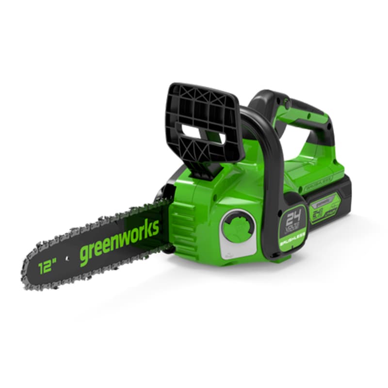 Greenworks GD24CS30 (черно-зеленый)