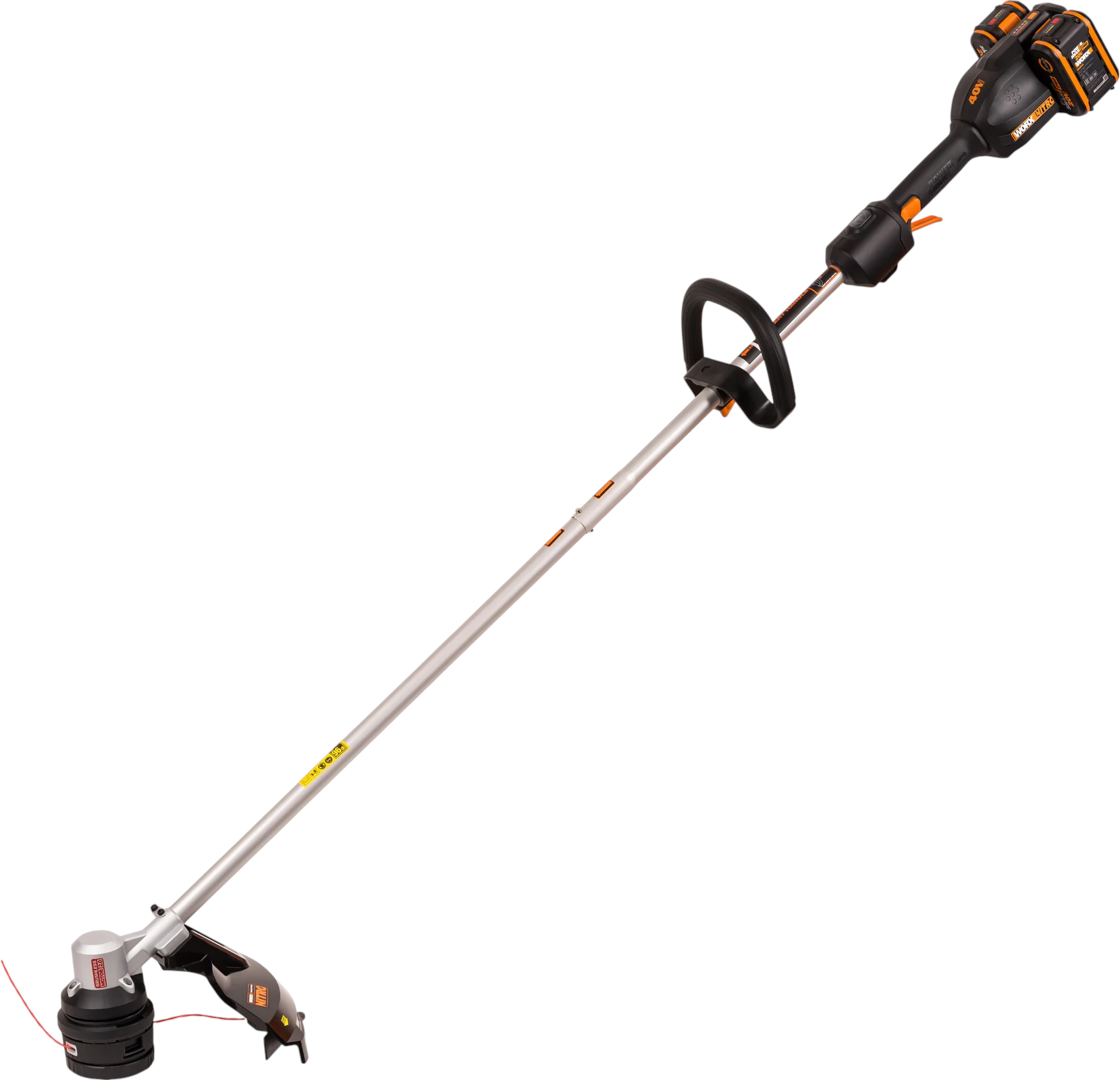 Электрический триммер WORX WG185E (черно-оранжевый)