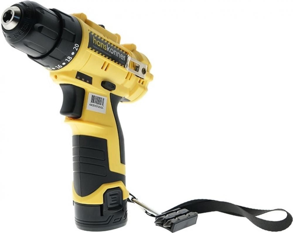 Аккумуляторная дрель Hanskonner HCD1230R