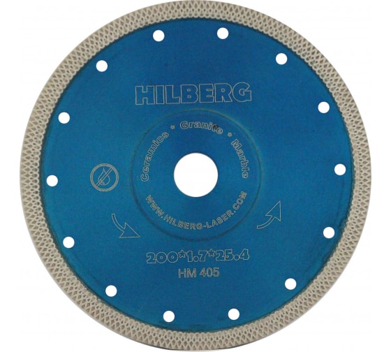 Диск Hilberg 200х25.4/22.23  х-тип HM405