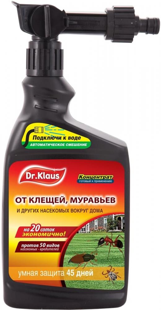 Dr.Klaus от муравьев, клещей и других ползающих насекомых DK06230011 (черный)