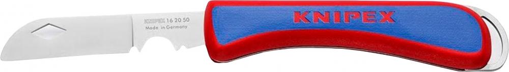 Нож складной Knipex KN-162050SB (красно-синий)