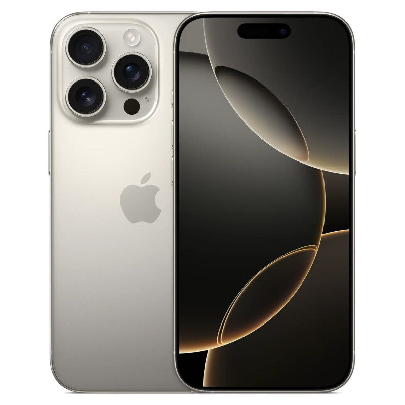 Apple iPhone 16 Pro 128 Гб SIM + SIM (натуральный титан)