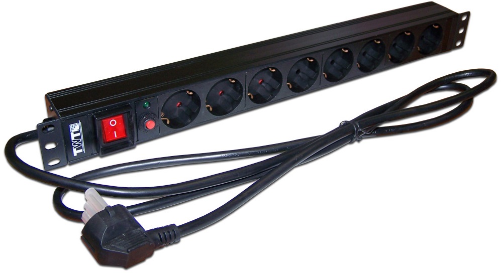 LANMASTER TWT-PDU19-16A8P-3.0 (черный)