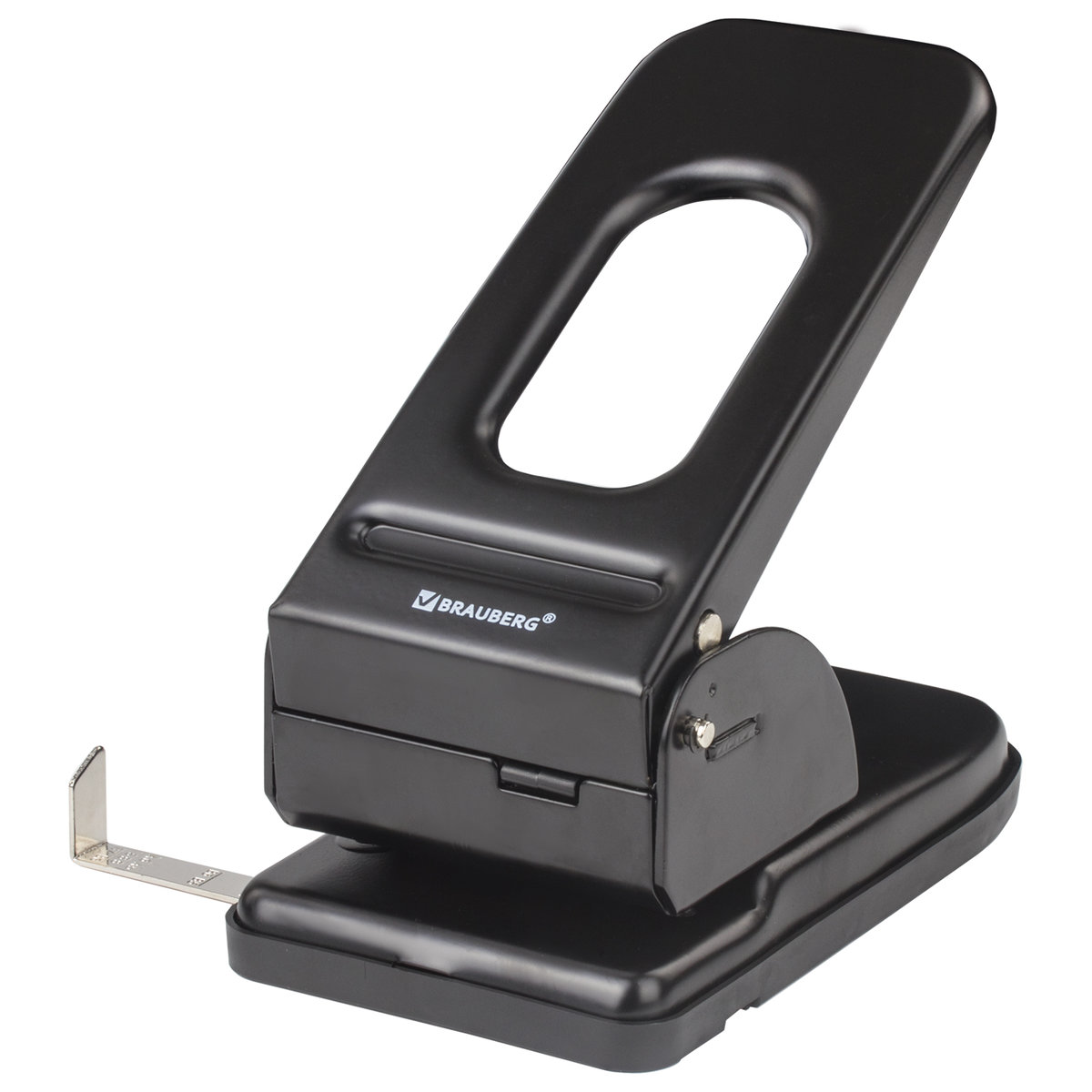 BRAUBERG Heavy duty, до 60 листов, 226868 (черный)