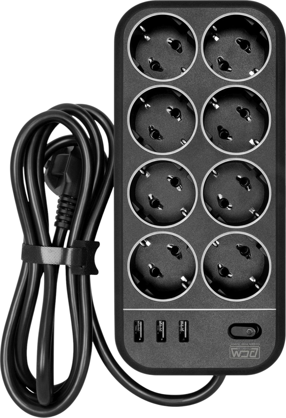 Powercom SP-08 USB03AB 3.0М (черный)