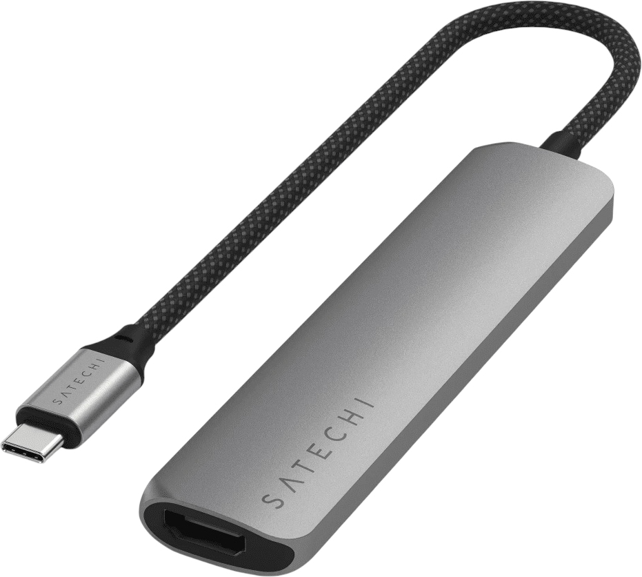Satechi USB-C 6-in-1 (космический серый)