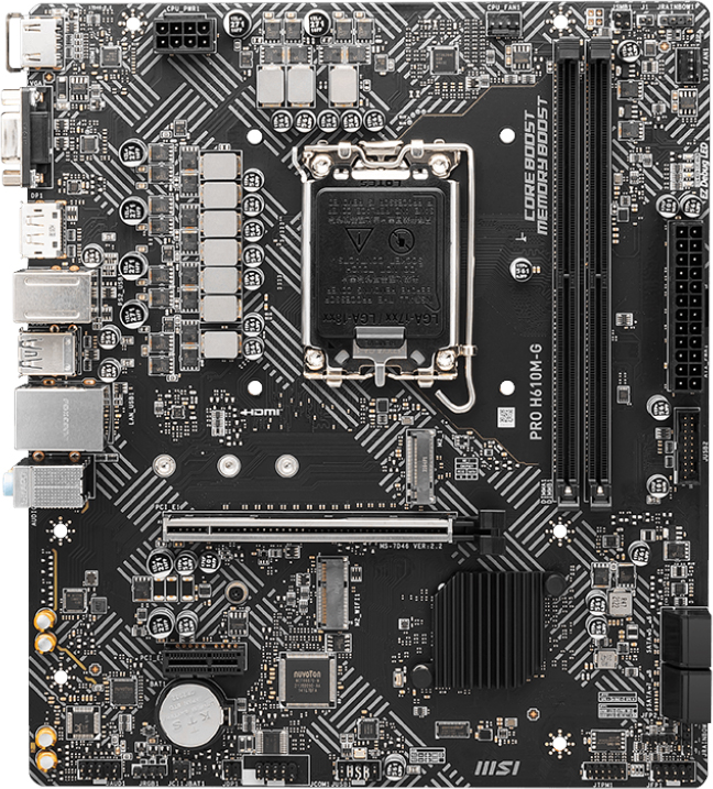 MSI PRO H610M-G DDR4