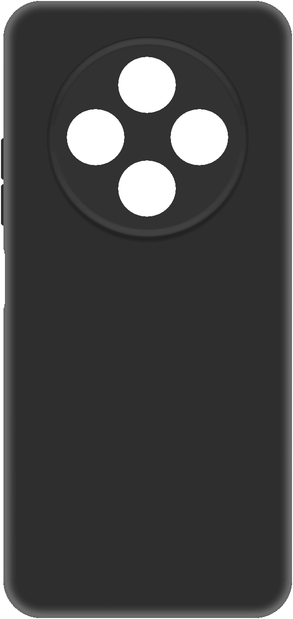 KRUTOFF Soft Case для TECNO Spark 30C (черный)