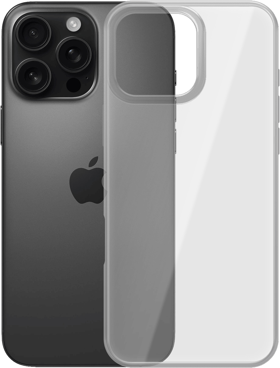 KRUTOFF Clear Case для iPhone 16 Pro Max (прозрачный)