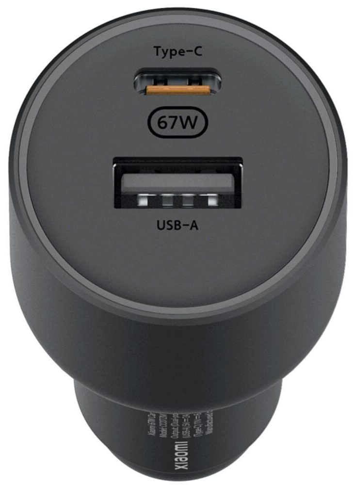 Xiaomi 67W USB-A + Type-C BHR6814GL черный (черный)