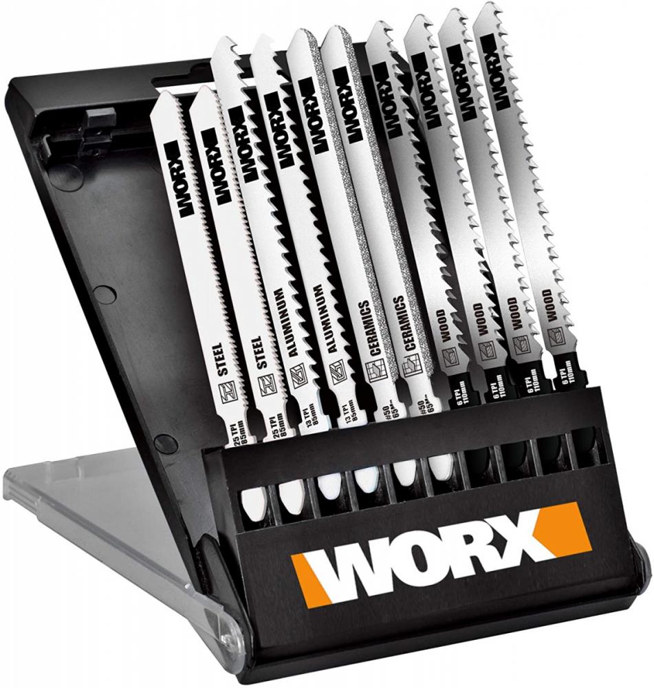 Пилки для лобзика WORX WA8106 (серебристо-черный)
