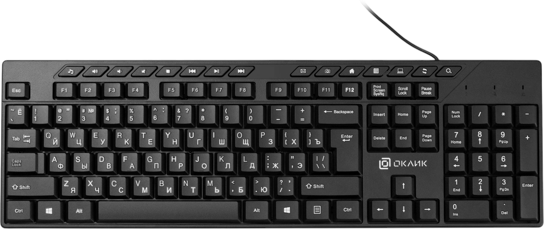 Oklick 125M (черный)