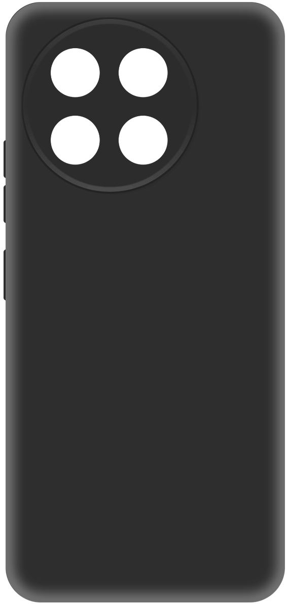 KRUTOFF Soft Case для TECNO Spark 30 Pro (черный)