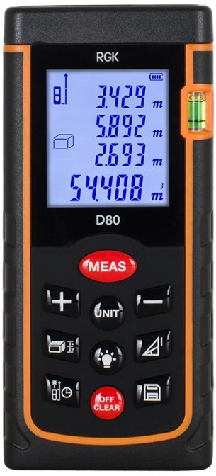 RGK RGK D80 (черно-оранжевый)
