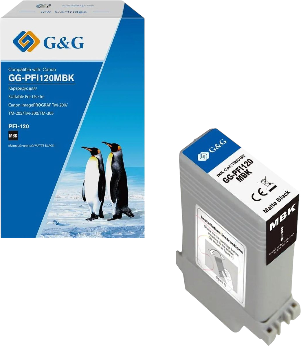 G&G для Canon imagePROGRAF TM-200/205/300/305/250 (матовый черный)