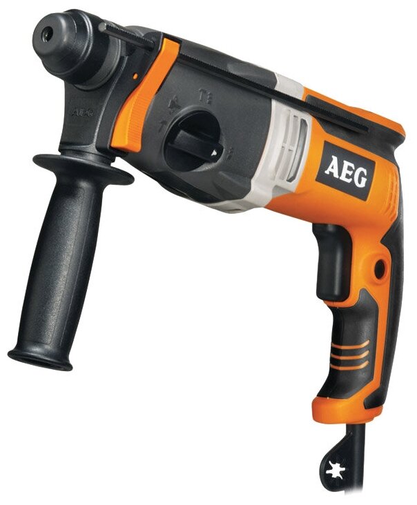 Перфоратор AEG KH 26 E (черно-оранжевый)