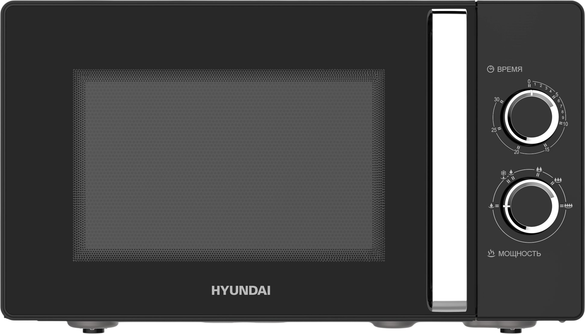 Hyundai HYM-M2012 (черный/хром)