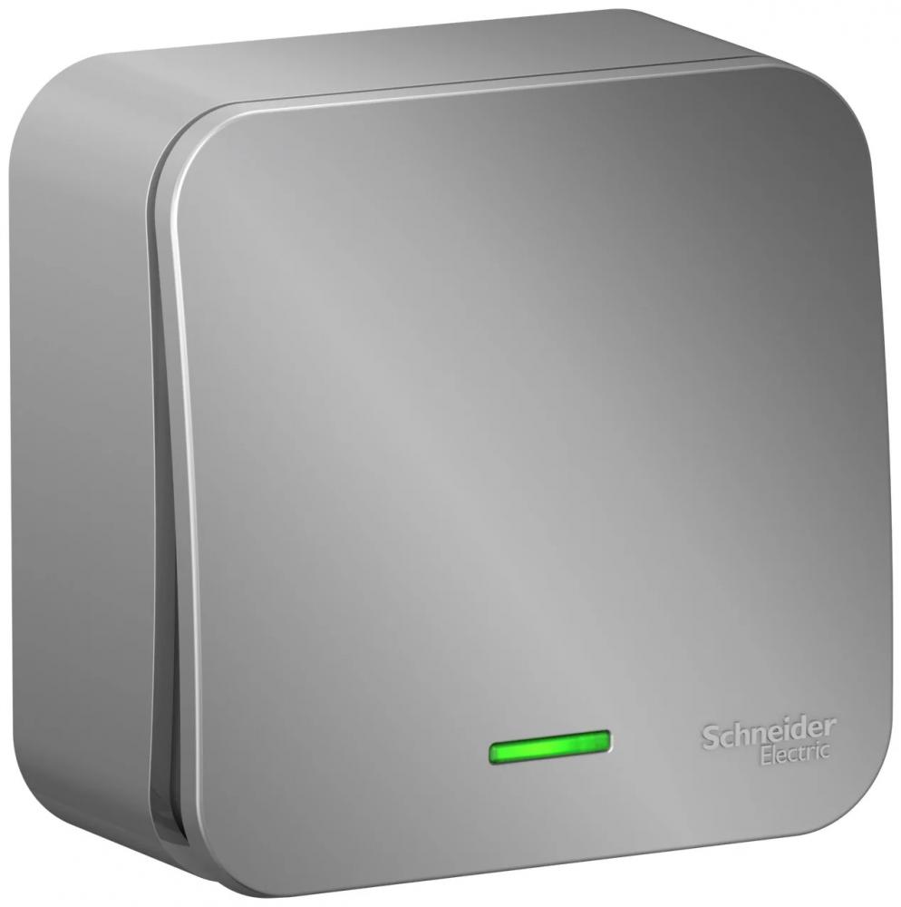 Выключатель Schneider Electric BLNVA101113 Blanca, 10 А (алюминий)
