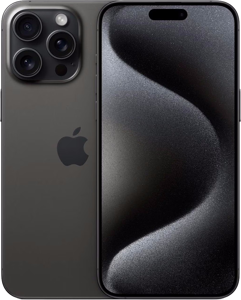 Apple iPhone 15 Pro Max 256 Гб eSIM + SIM (черный титан)