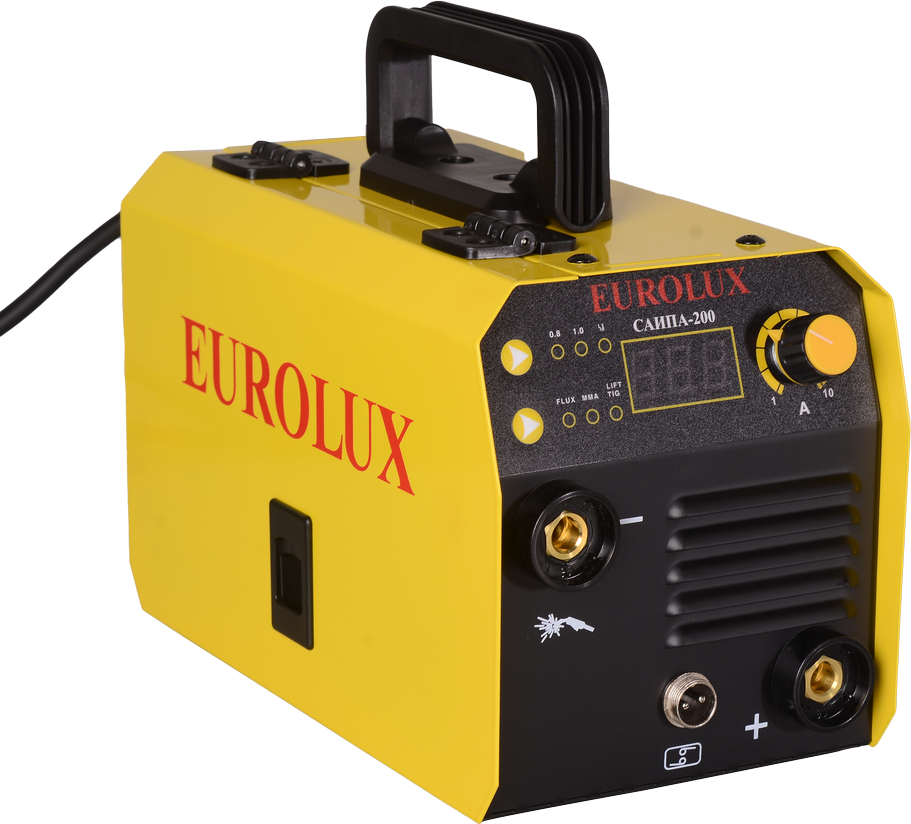 Сварочный полуавтомат Eurolux САИПА-200 (желтый)