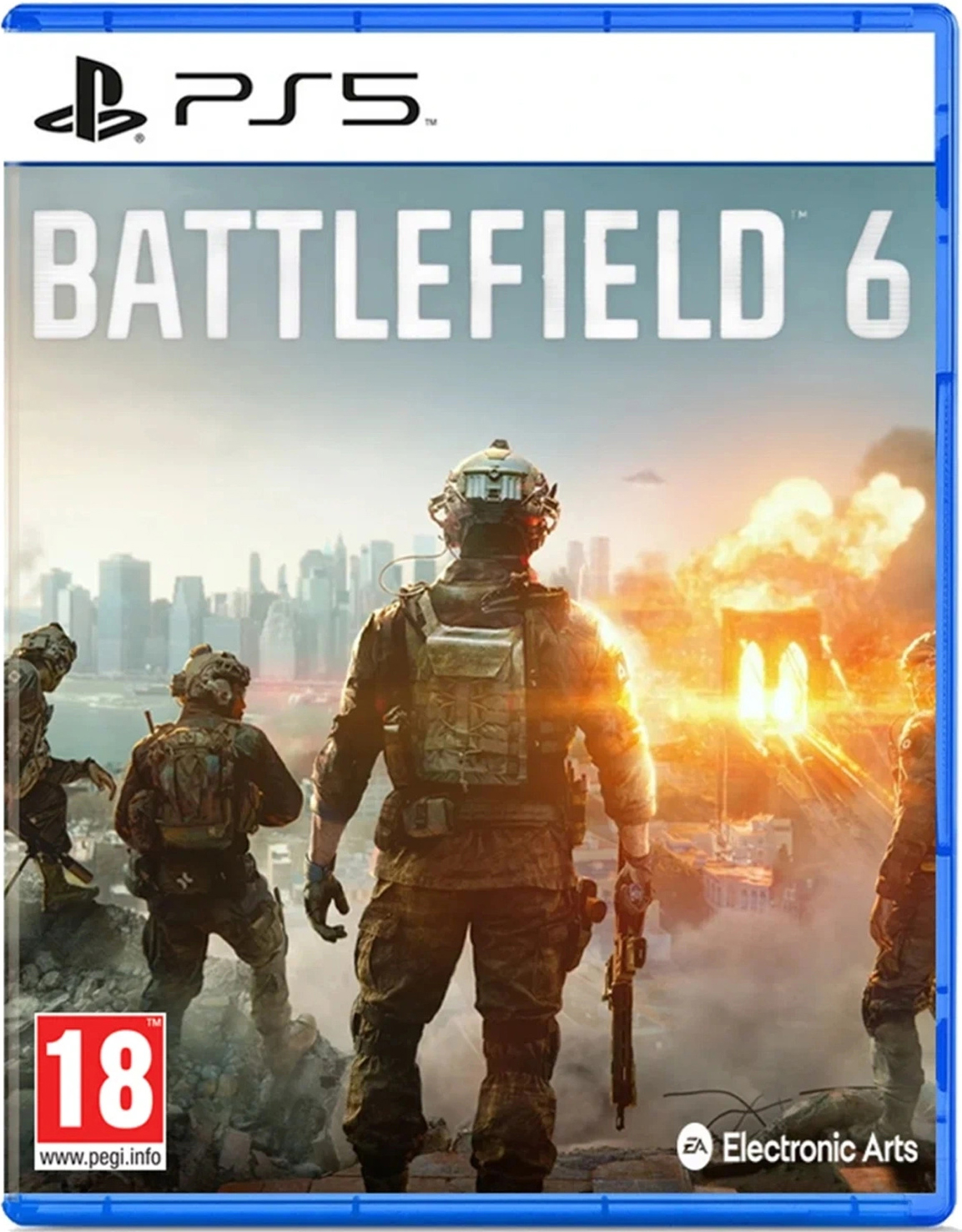 Sony Battlefield 6 (PS5) (синий)