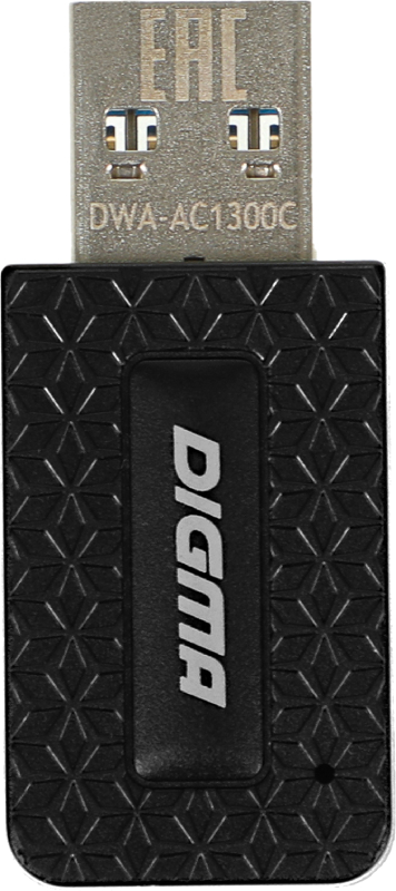 Digma DWA-AC1300C (черный)
