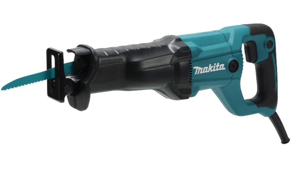 Сабельная пила Makita JR3051TK (черно-голубой)