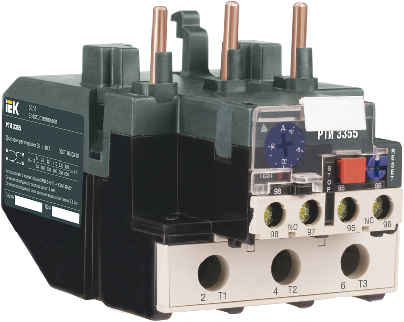 IEK РТИ 3355 DRT30-0030-0040 (черный)