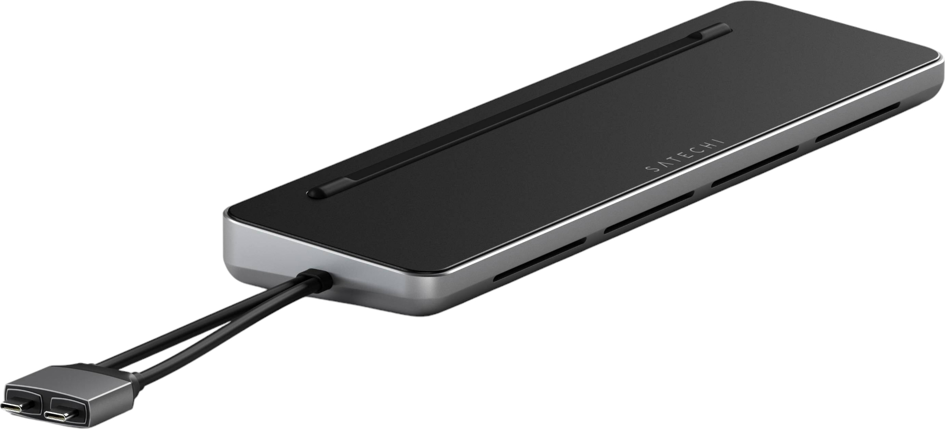 Satechi Dual Dock Stand (черно-серый)