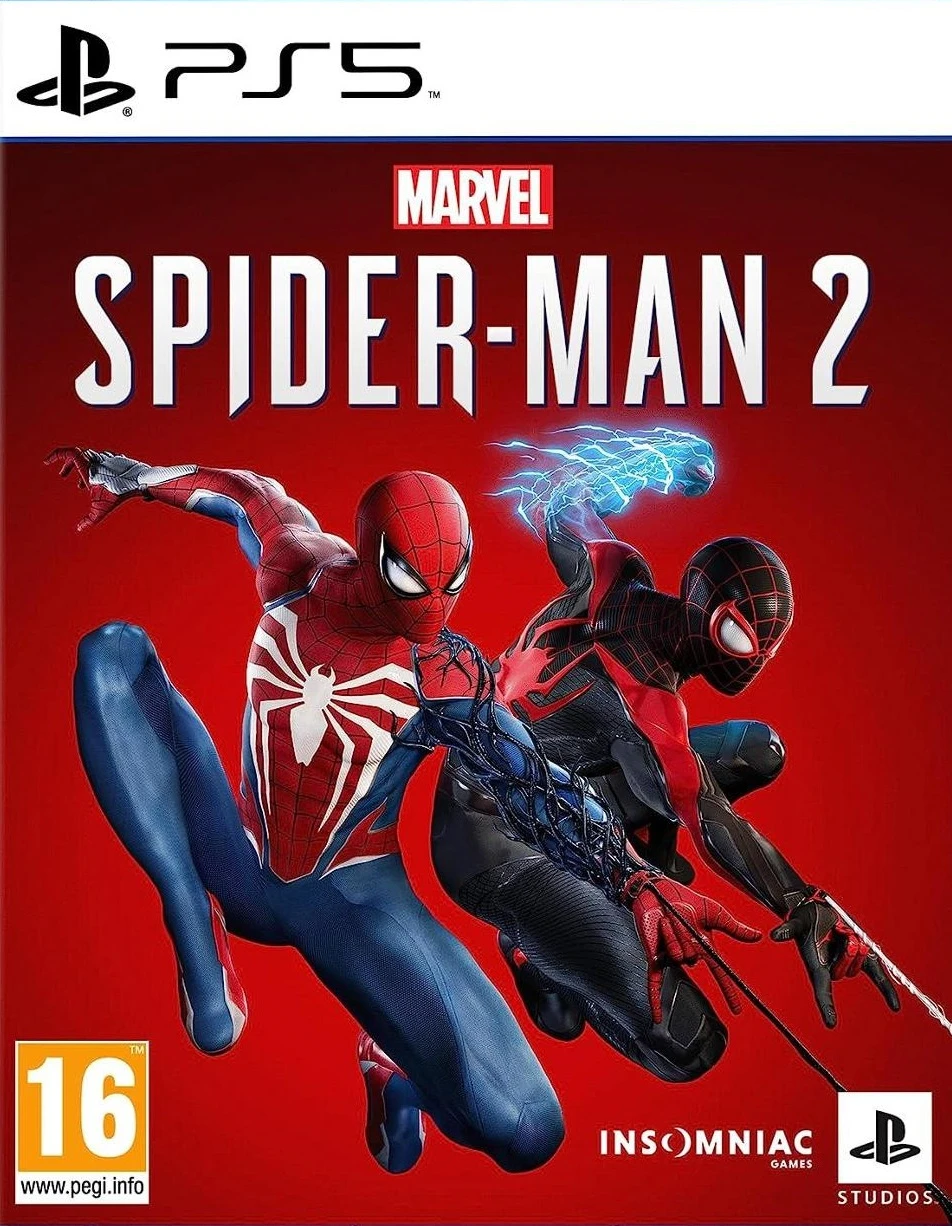 Sony Marvel Spider-Man 2 (Русская версия) (PS5) (красный)