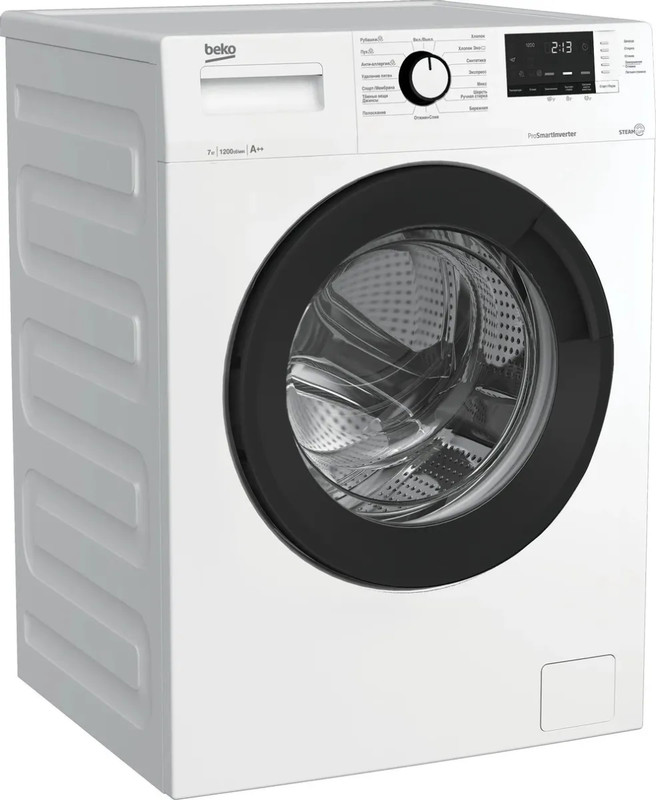 Beko WSRE7612XAWI (белый)