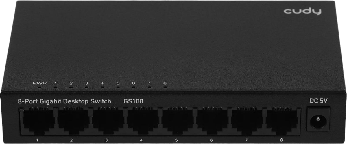 Cudy GS108 (черный)
