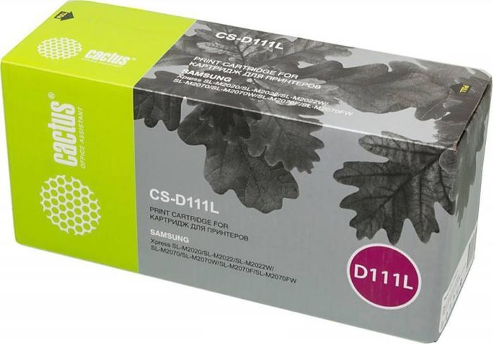 Cactus CS-D111L для Samsung Xpress M2022/M2020/M2021/M2020W/M2070 (черный)