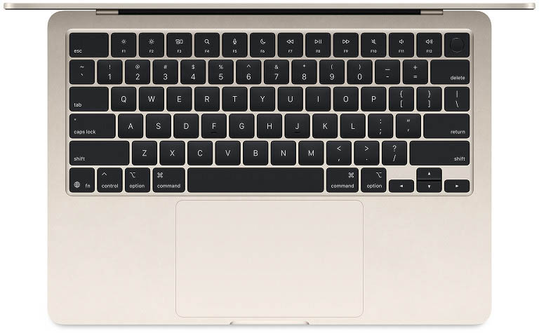 Apple MacBook Air 13 M4 10C CPU, 10C GPU/24Gb/512Gb SSD (сияющая звезда)