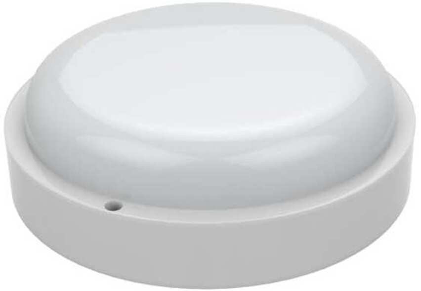 Gauss ЖКХ Elementary круг 15W 1100lm 4000K 160-260V IP65 с микр. сенс LED 1/40 126411215-S (белый)
