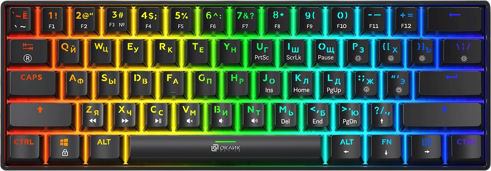 Oklick K713X (черный)