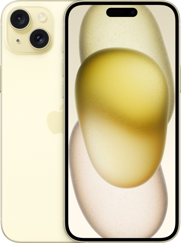 Apple iPhone 15 Plus 512 Гб eSIM + SIM (желтый)