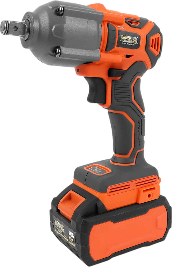 Ударный гайковерт MESSER DCW9 (серо-оранжевый)
