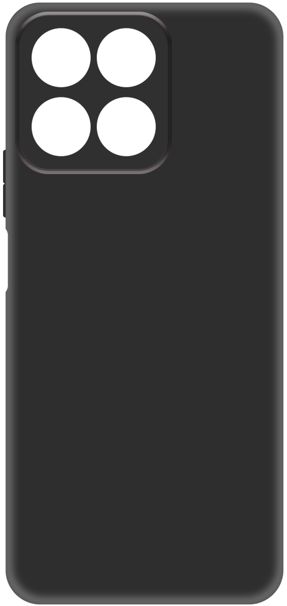 KRUTOFF Soft Case для Honor X7c (черный)