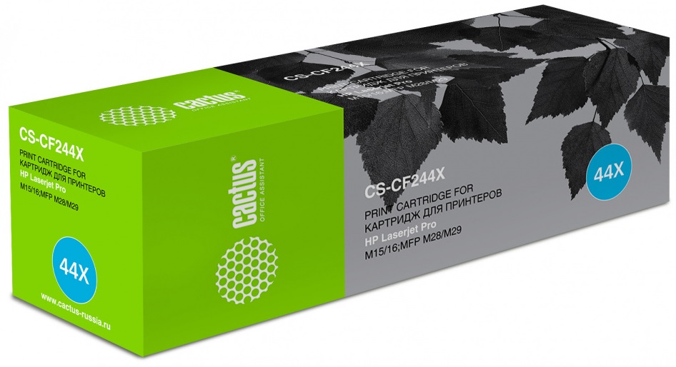 Картридж Cactus CS-CF244X (черный)