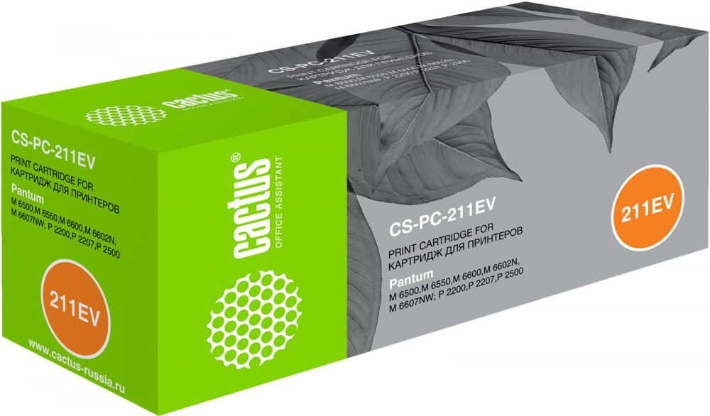 Картридж Cactus CS-PC-211EV (черный)