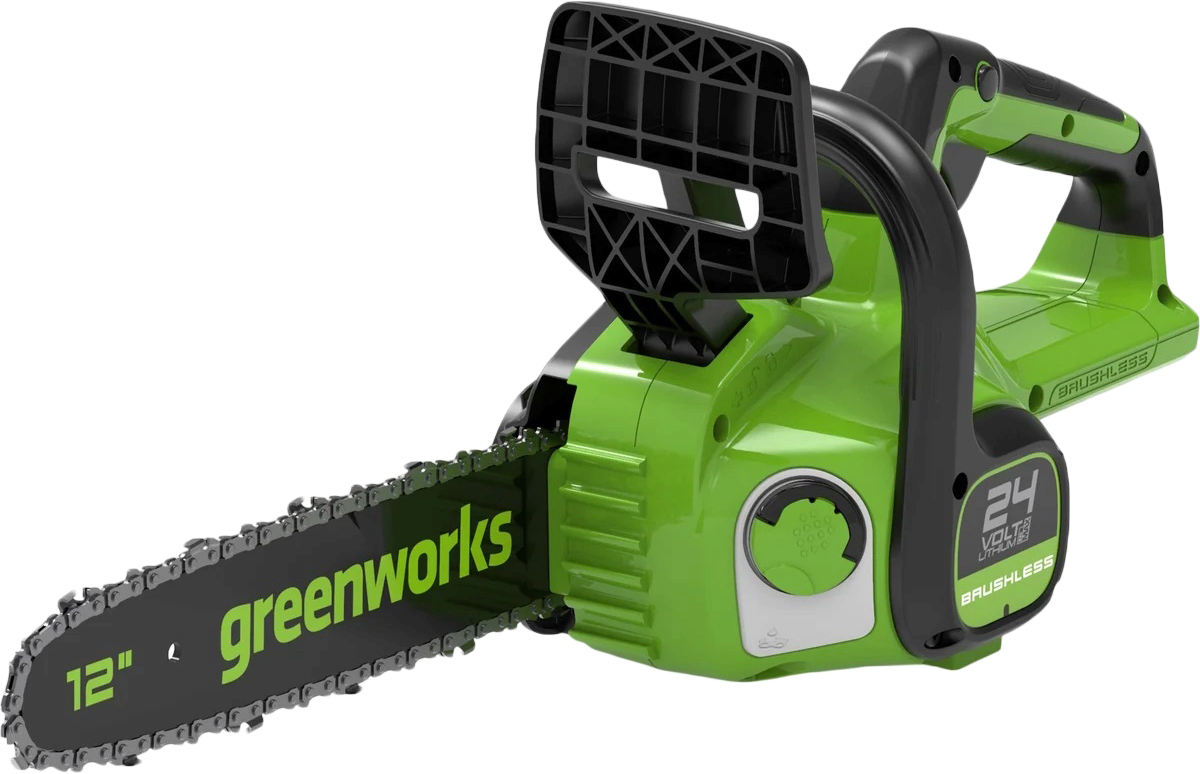 Greenworks GD24CS30 30 см 1хАКБ 2 Ач (черно-зеленый)