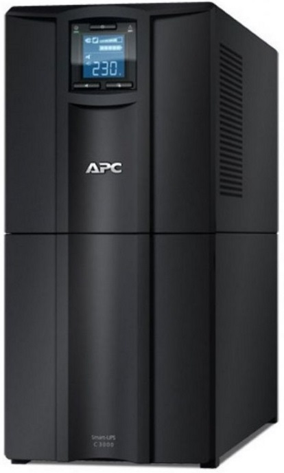 APC Smart-UPS SC, Line-Interactive, 3000VA / 2100W, Tower, IEC, LCD, USB