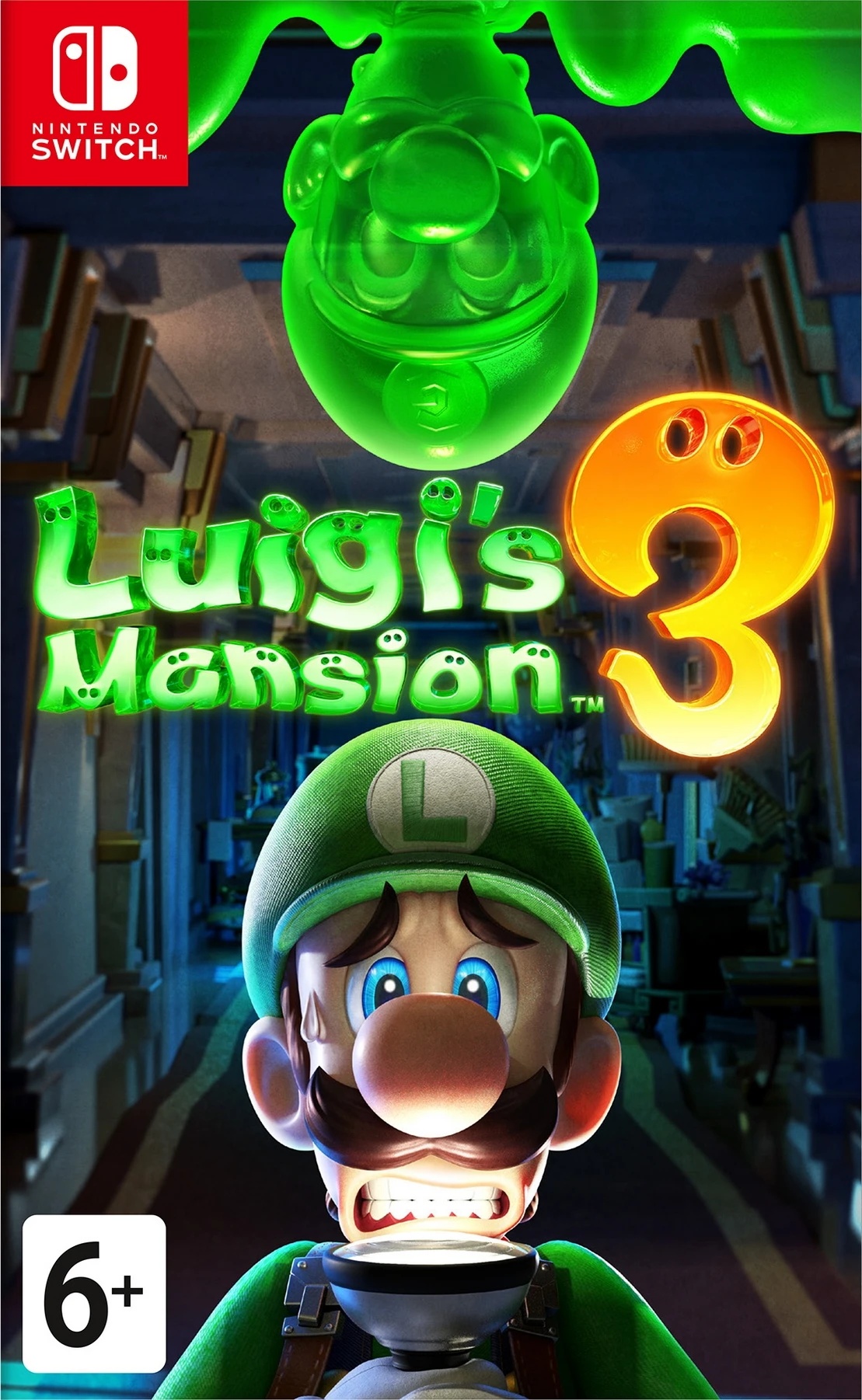 Nintendo Luigi's Mansion 3 (Nintendo Switch) (синий)