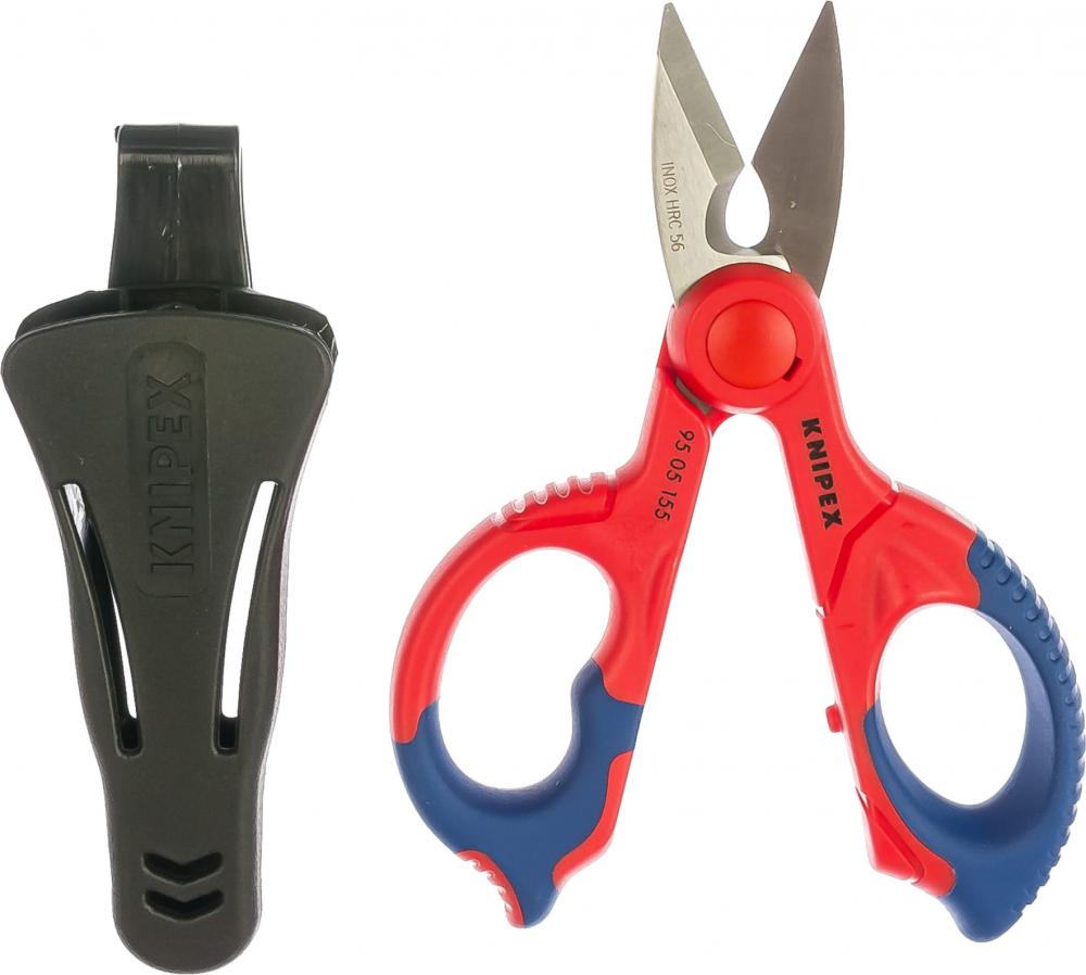 Ножницы Knipex KN-9505155SB (красно-синий)